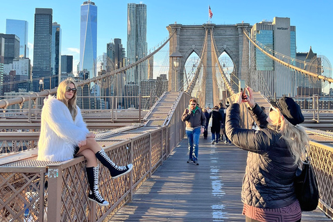 New York: tour guidato a piedi del ponte di Brooklyn e Dumbo