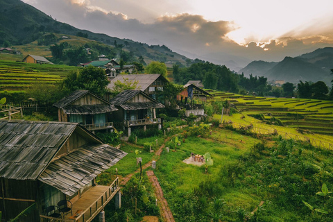 From Hanoi: 2-day Sapa luxury ethnic homestay tour