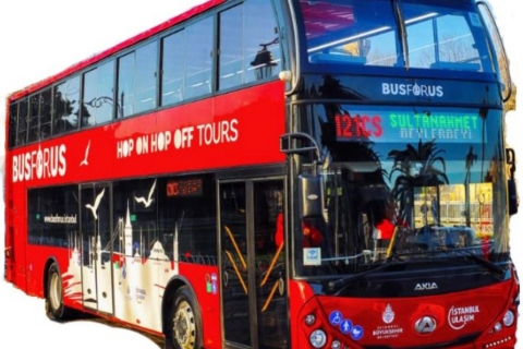 Hop On Hop Off Sightseeing Bus Istanbul Open top bus tour with commentary