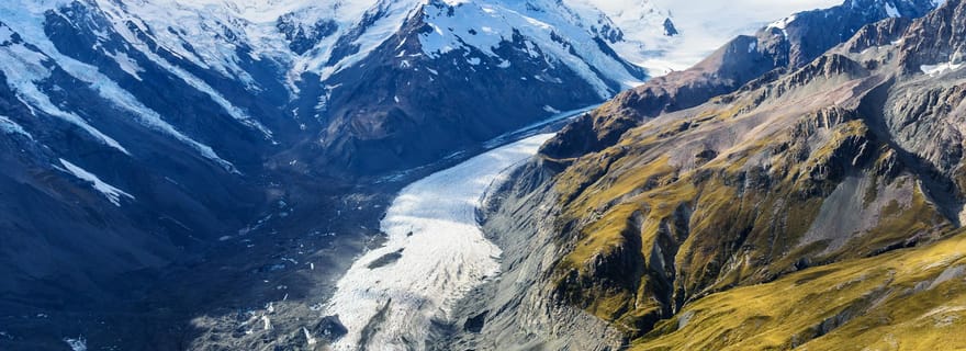 De Christchurch au Mont Cook via le lac Tekapo (aller simple)