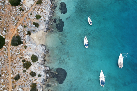 Heraklion: Gita in barca a vela privata all&#039;isola di DiaEscursione privata di mezza giornata su una barca a vela Elan 37