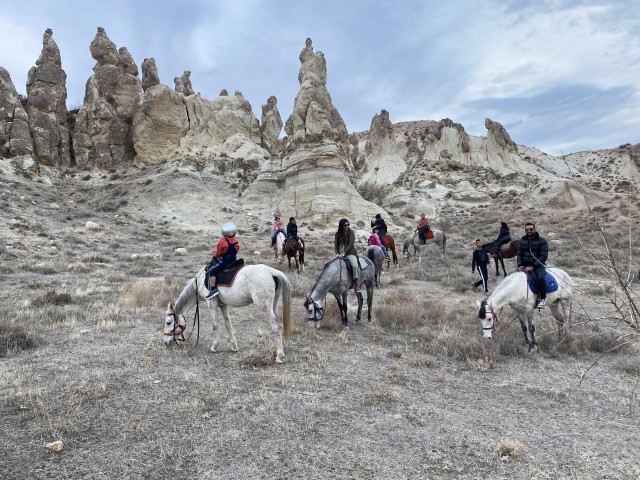 Visit Cappadocia 1 hour horse tour in Cappadocia