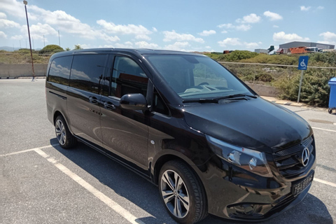 Kreta: privétransfer van of naar havens en luchthavens (Mercedes)Enkele reis tussen Chania / Heraklion en Noord-Rethymno