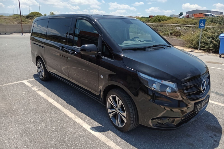 Kreta: privétransfer van of naar havens en luchthavens (Mercedes)Enkele reis tussen Chania / Heraklion en Noord-Rethymno