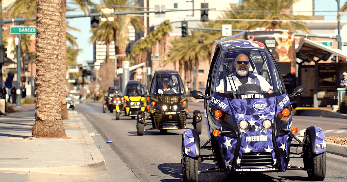 Las Vegas Electric Vegas Rentals on the Las Vegas Strip GetYourGuide