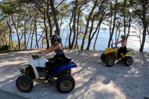Off-roadowa przygoda ATV na wyspie ČiovoMastrinka: Poranna przygoda na quadzie na wyspie Ciovo z przewodnikiem