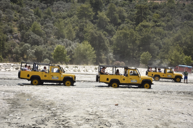 Fethiye: Excursión en Jeep Safari con Comida y Baño de Barro Natural