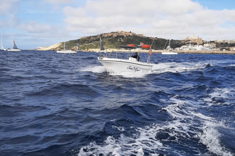 Malta: Crucero Privado en Barco por la Laguna Azul, Comino y GozoExcursión privada en barco por la Laguna Azul, Comino y Gozo