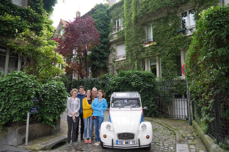 Ukryty Paryż: 2-godzinna wycieczka klasycznym Citroënem 2CVUkryty Paryż: 2 godzinna wycieczka klasycznym citroenem 2CV