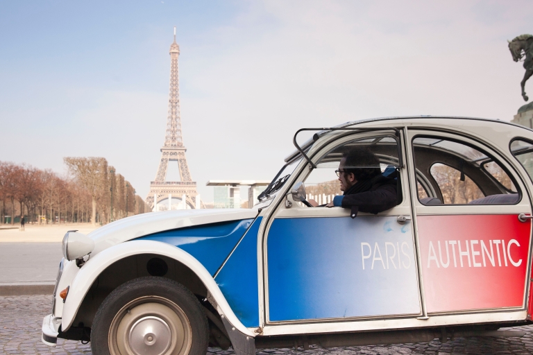 Atrakcje Paryża: Prywatna wycieczka Citroenem 2CV