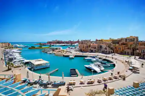 Hurghada : El Gouna Lagoon Cruise By Speedboat With Transfers (Croisière en bateau rapide sur le lagon d'El Gouna avec transferts)