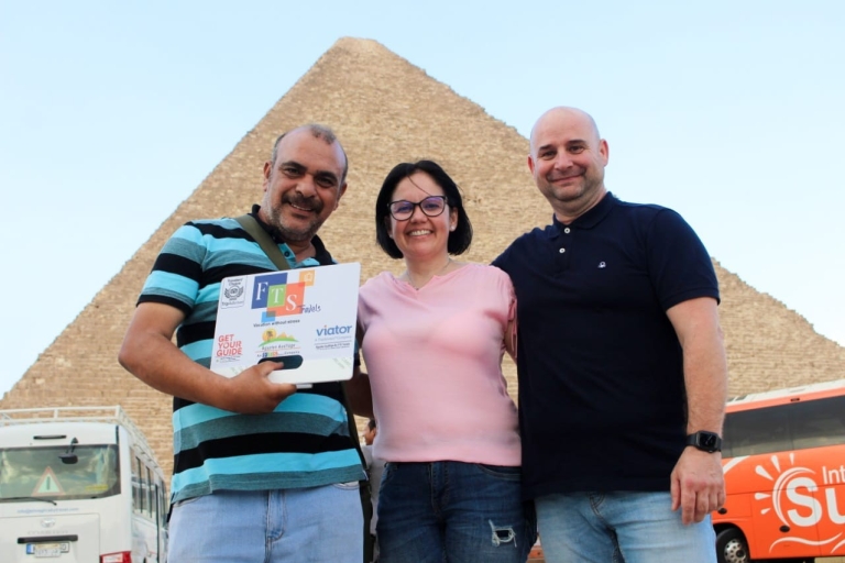 El Cairo: Entrada a la Meseta de las Pirámides de Guiza