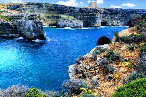 Sliema: Gozo, Comino & Blue Lagoon Gullet Cruise with Lunch