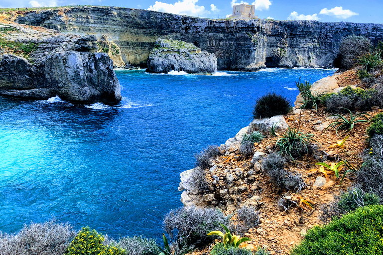 Sliema: Gozo, Comino & Blue Lagoon Gullet Cruise with Lunch