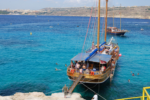 Sliema : Croisière Fernandes Gozo et Comino avec déjeuner et boissons