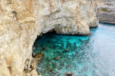 Sliema: Fernandes Gozo en Comino Cruise met lunch en drankjes