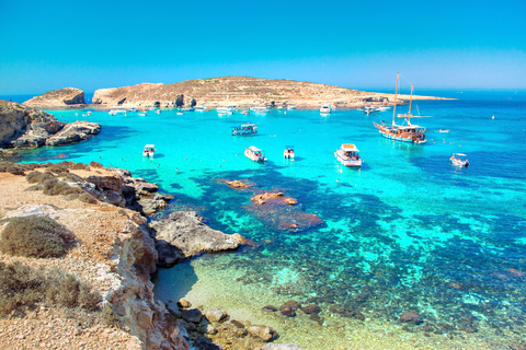 Sliema : Croisière Fernandes Gozo et Comino avec déjeuner et boissons