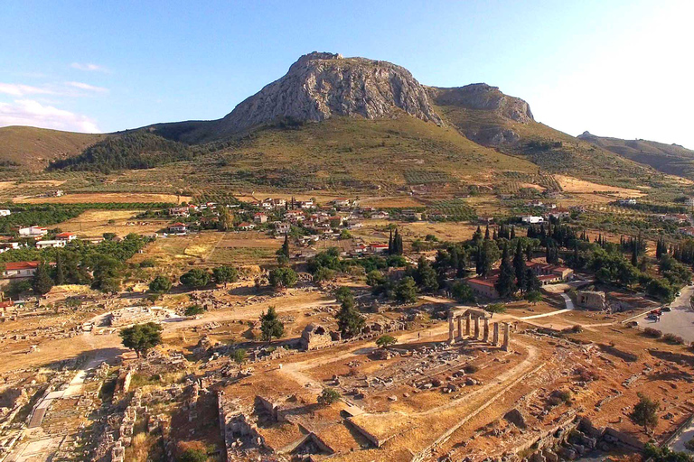 Corinto: Excursão em Van pela Antiga Corinto e Degustação de Azeite