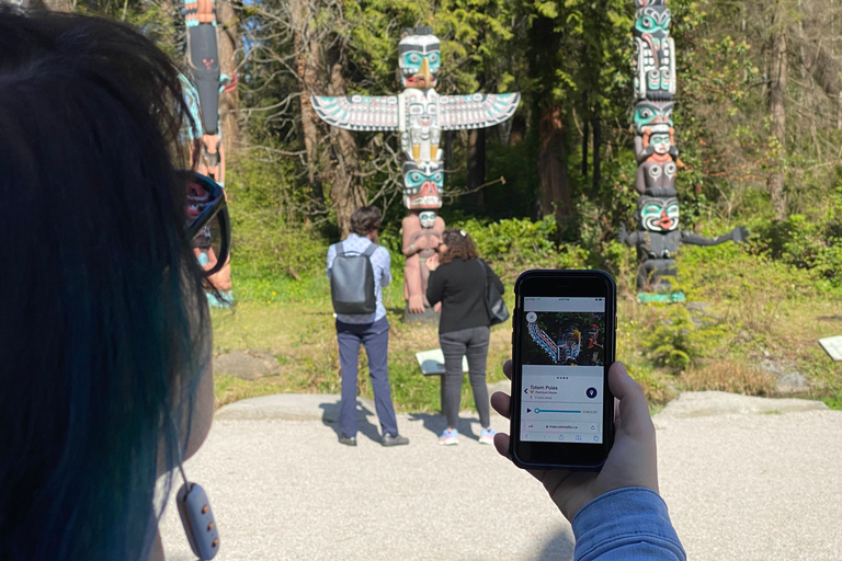 Vancouver: tour autoguiado pelo smartphone do Stanley ParkVancouver: Aplicativo da Web do Guia para Smartphone do Stanley Park