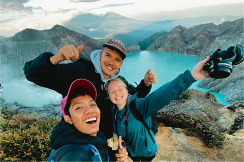 Vanuit Yogyakarta: 3-daagse tour naar Mount Bromo en Ijen-kraterAfzetten op Bali