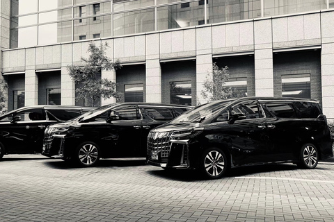 Tokyo : Transfert privé aller simple vers/depuis DisneylandDisneyland à Tokyo : Minivan (4 passagers et 4 bagages)