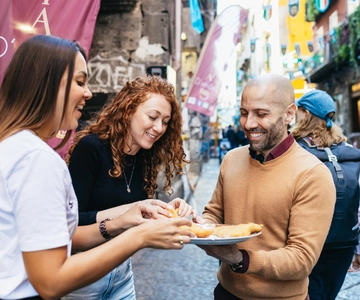 Naples: Street Food Walking Tour with Local Guide
