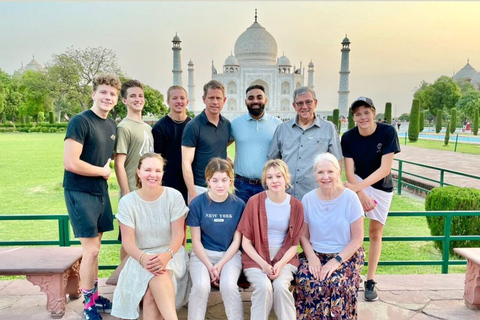 Vanuit Delhi: Agra-excursie op dezelfde dag met een supersnelle trein