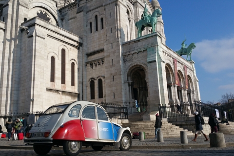 Atrakcje Paryża: Prywatna wycieczka Citroenem 2CV