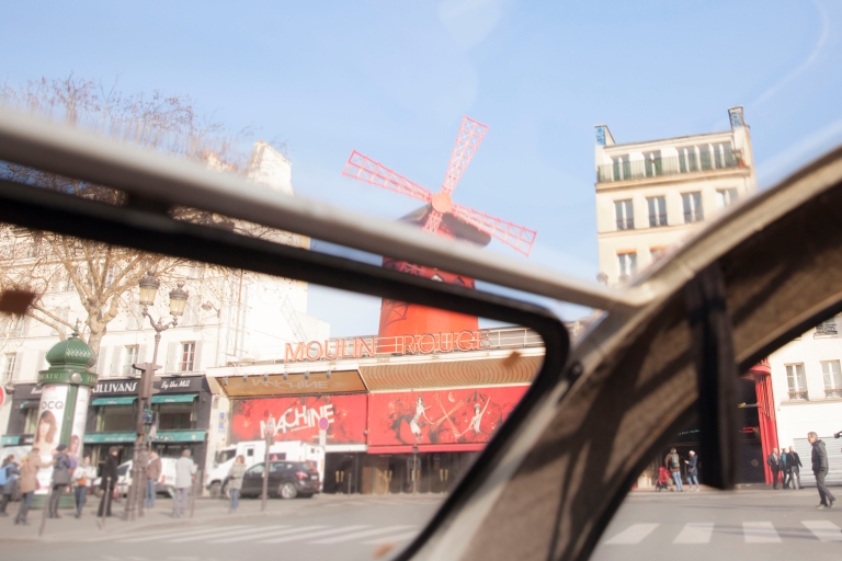 París clásico y romántico: tour de 3 horas en 2CV vintageParís clásico y romántico: Tour de 2 horas por la vendimia de 3 horas