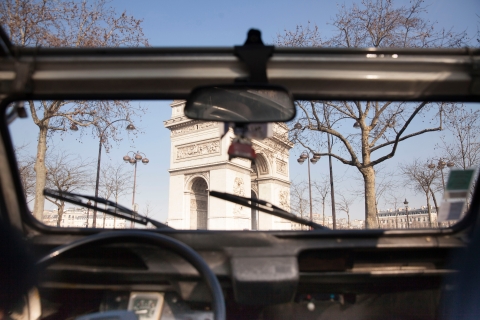 Klassiek, romantisch Parijs: vintage 2CV-tour van 3 uurKlassiek, romantisch Parijs: 3 uur Vintage 2CV Tour