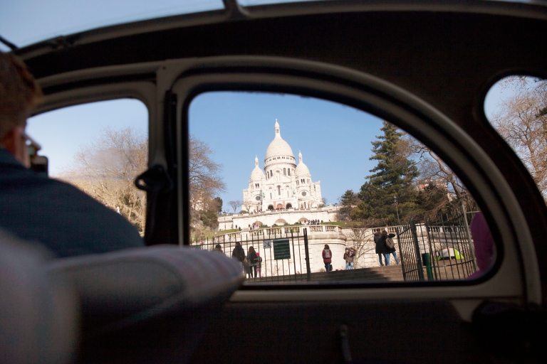 Romantyczna wycieczka po Paryżu klasycznym Citroënem 2CV