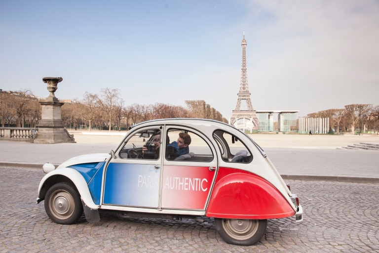 Romantyczna wycieczka po Paryżu klasycznym Citroënem 2CV