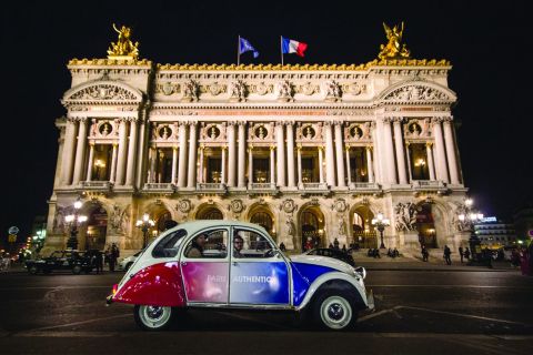 Paris: Discover Paris by Night in a Vintage Car with a Local