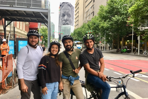Berühmte Melbourne City Bike TourMelbournes berühmte Stadtrundfahrt mit dem Fahrrad