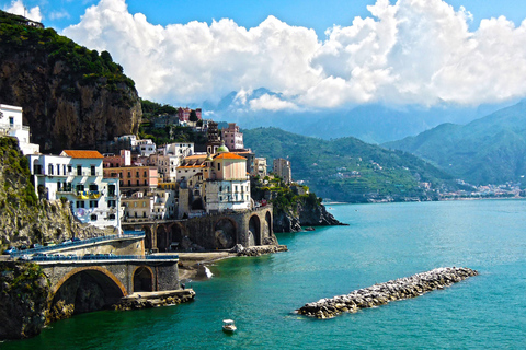 Dia inteiro: Costa Amalfitana: Parada em Positano, Amalfi e Ravellotour privado