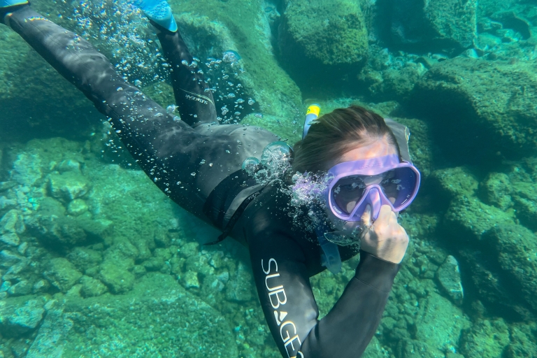 Teneryfa: Freediving i nurkowanie z rurkąTeneryfa: bezpłatne nurkowanie i nurkowanie z rurką