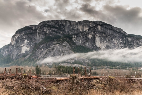 Entre Vancouver et Whistler : visite audio sur smartphone