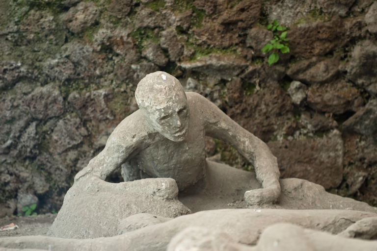 Ruïnes van Pompeii en Romeinse lunch: oude gerechtenEngelse tour met ophalen uit Napels