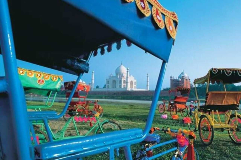 Agra: Rundresa, privat heldagstur med inträde till Taj MahalAgra: Privat rundtur med hel dag med inträde till Taj Mahal