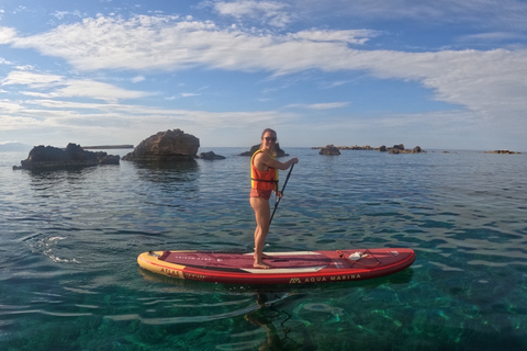 Chania: Lazareta Stand-up Paddle Boarding-ervaring