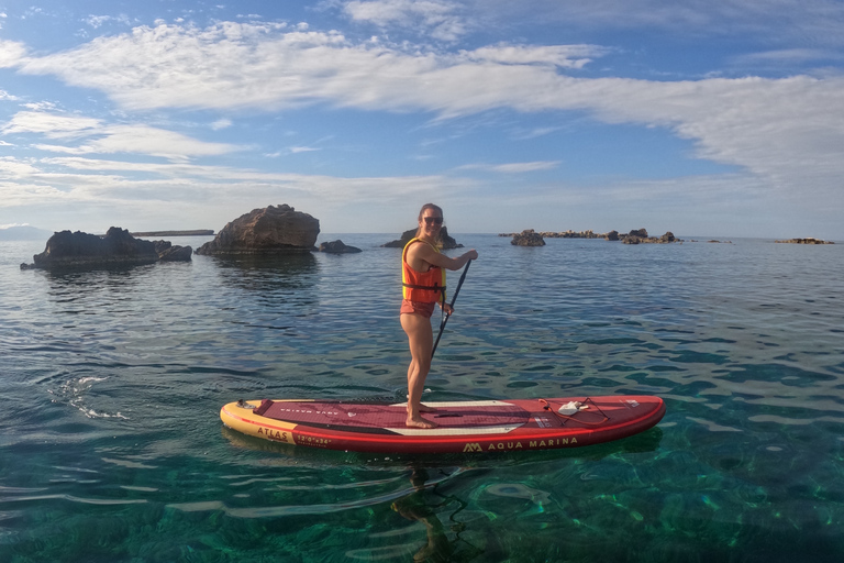 Chania: Lazareta Stand-up Paddle Boarding Experience