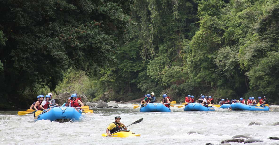 Rafting Pacuare La Fortuna w/ shuttle to SJO or Puerto Viejo GetYourGuide