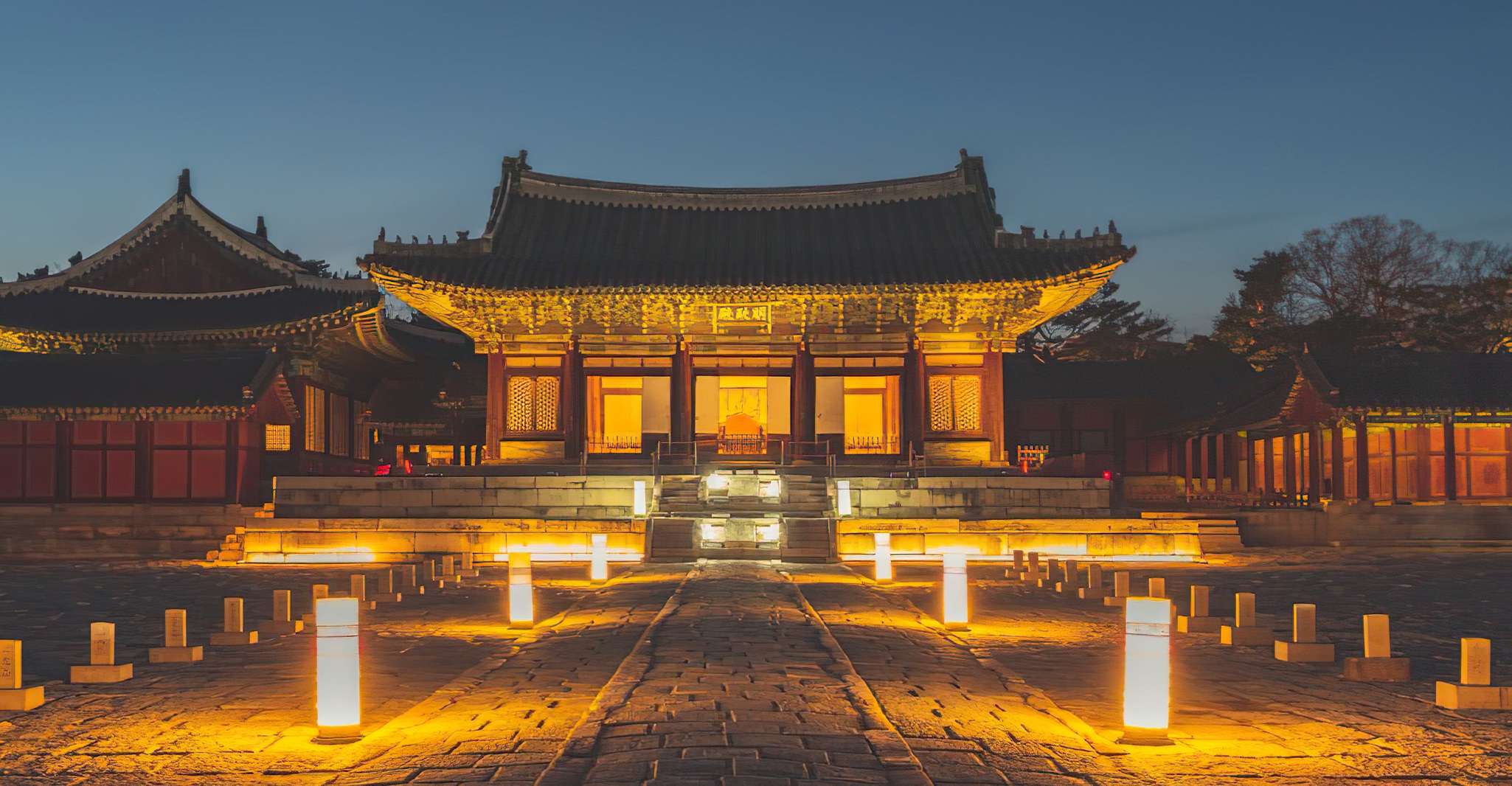 Seoul, Palast, Tempel und Market Guided Foodie Tour bei Nacht - Hizvo