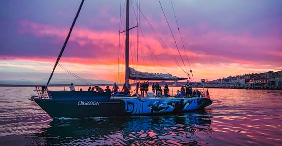 Seattle: Segelkreuzfahrt bei Sonnenuntergang