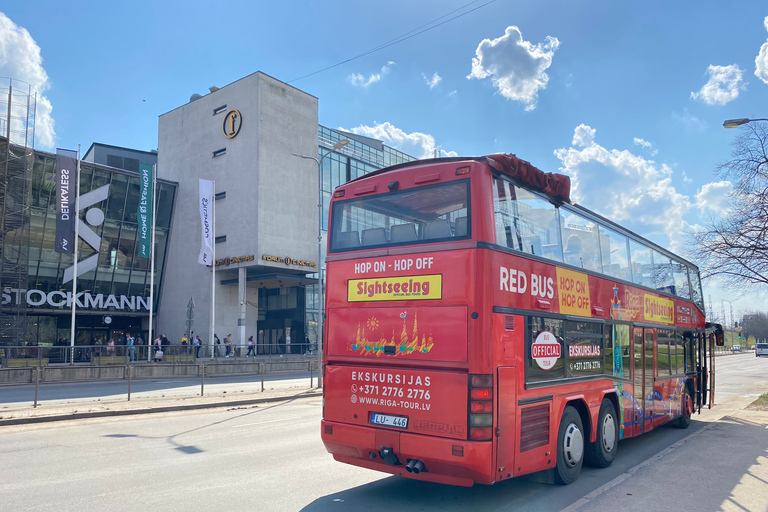 Riga: 24-Hour Hop-On, Hop-Off Grand Bus Tour Riga: 24-Hour Hop-On Hop-Off Grand Bus Tour