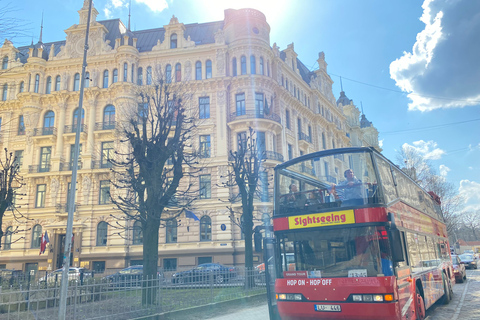 Riga: 24-Hour Hop-On, Hop-Off Grand Bus Tour Riga: 24-Hour Hop-On Hop-Off Grand Bus Tour