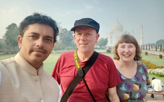 Von Delhi aus: Privater Tagesausflug zum Taj Mahal und zum Agra Fort