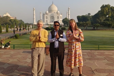 Von Delhi aus: Private 1-Tages-Tour Taj Mahal & Agra FortStandard Option