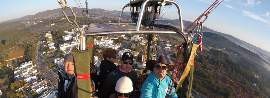 Vol privé en montgolfière pour 4/6 personnes