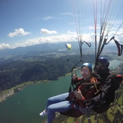 Villachossiachersee Paragliding Panorama Tandemflug